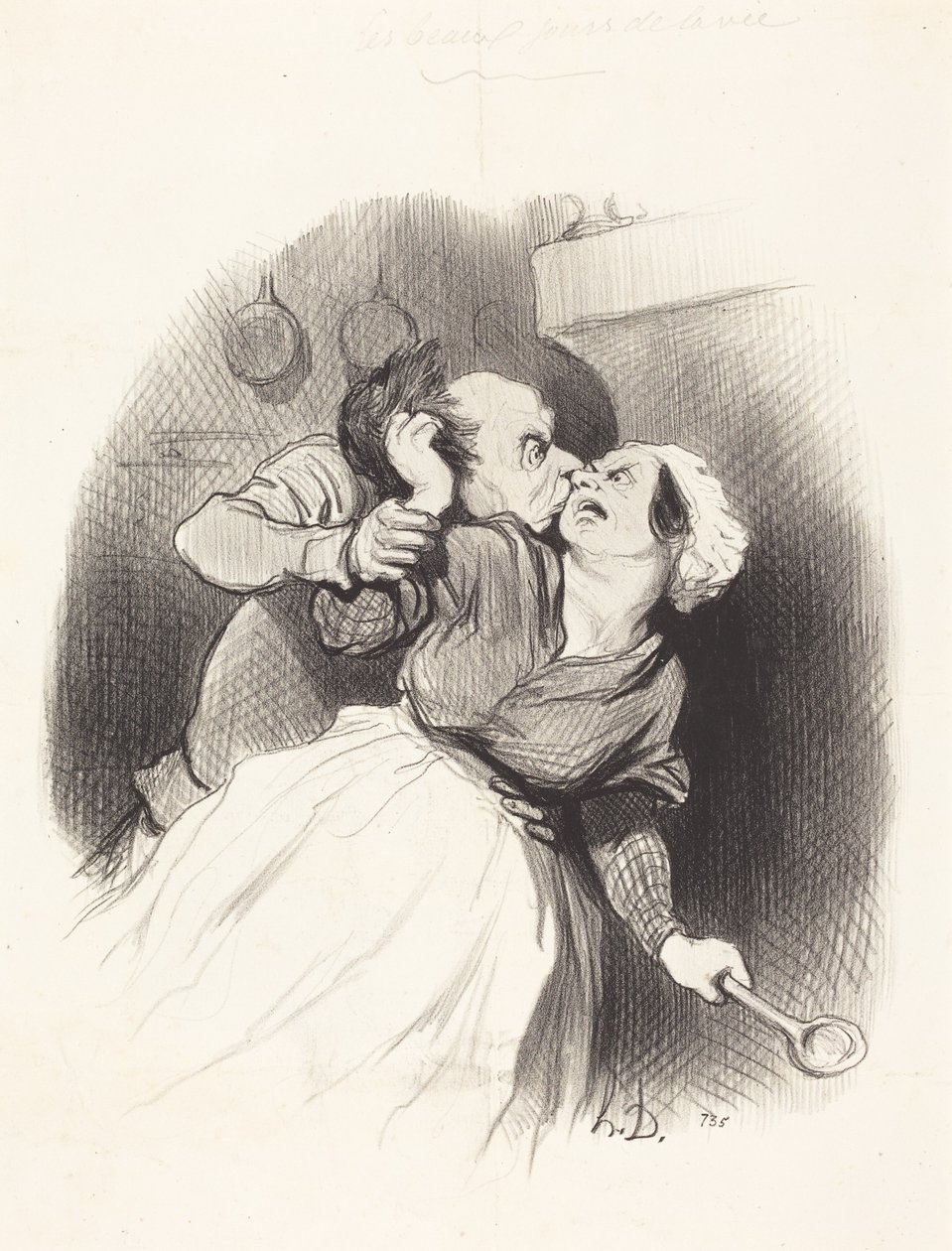 Un regreso a la juventud de Honoré Daumier