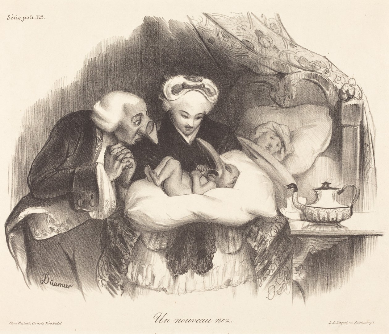 Una nariz nueva de Honoré Daumier