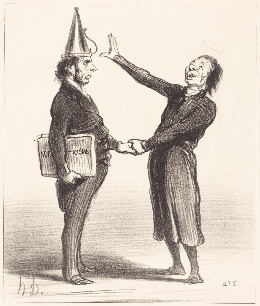 Una alianza de Honoré Daumier