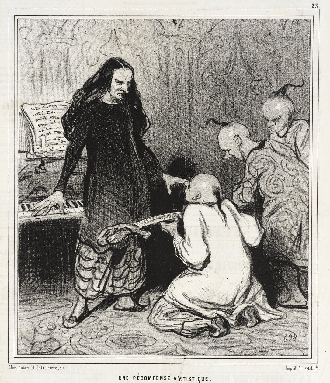 Un premio artístico de Honoré Daumier