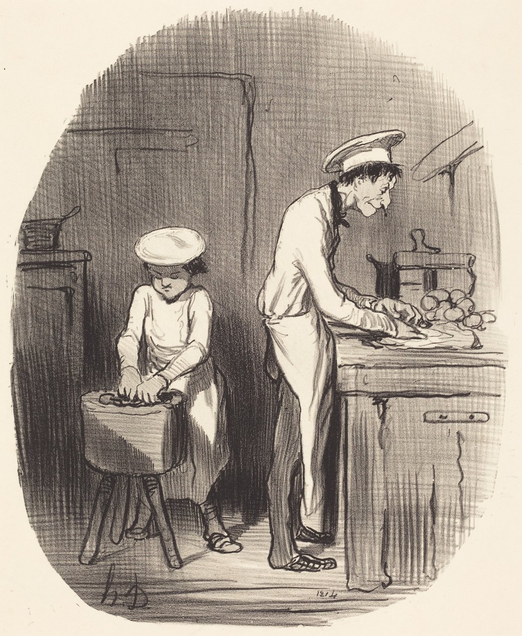 ¿Lo ves, pequeño Te equivocas... de Honoré Daumier