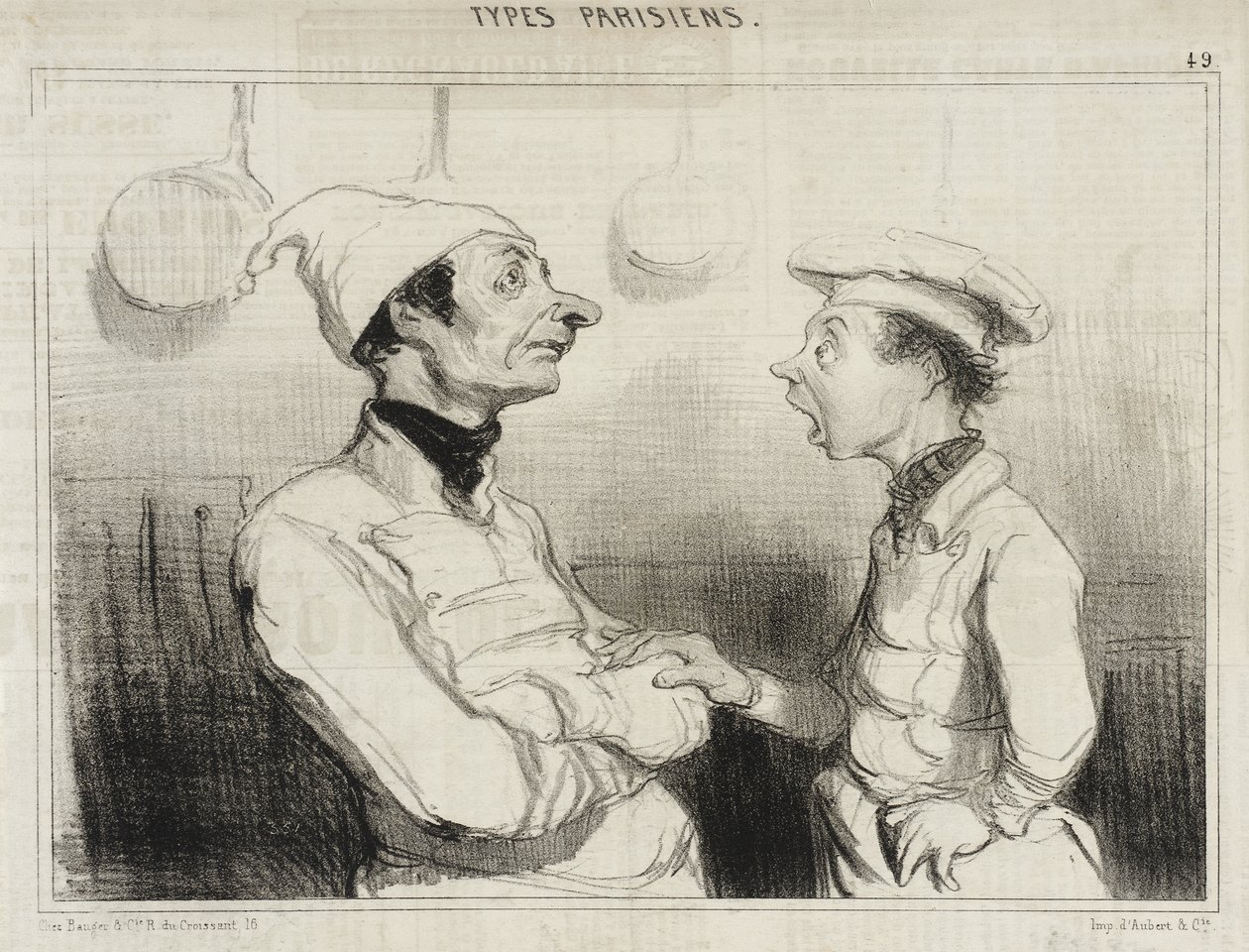 ¡Bien sabéis qué esponja decíais...! de Honoré Daumier