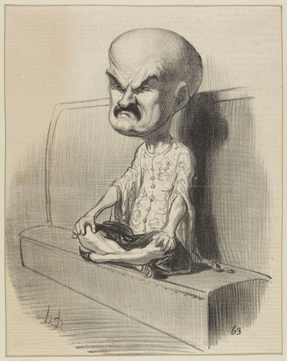 «Vésin» de Honoré Daumier