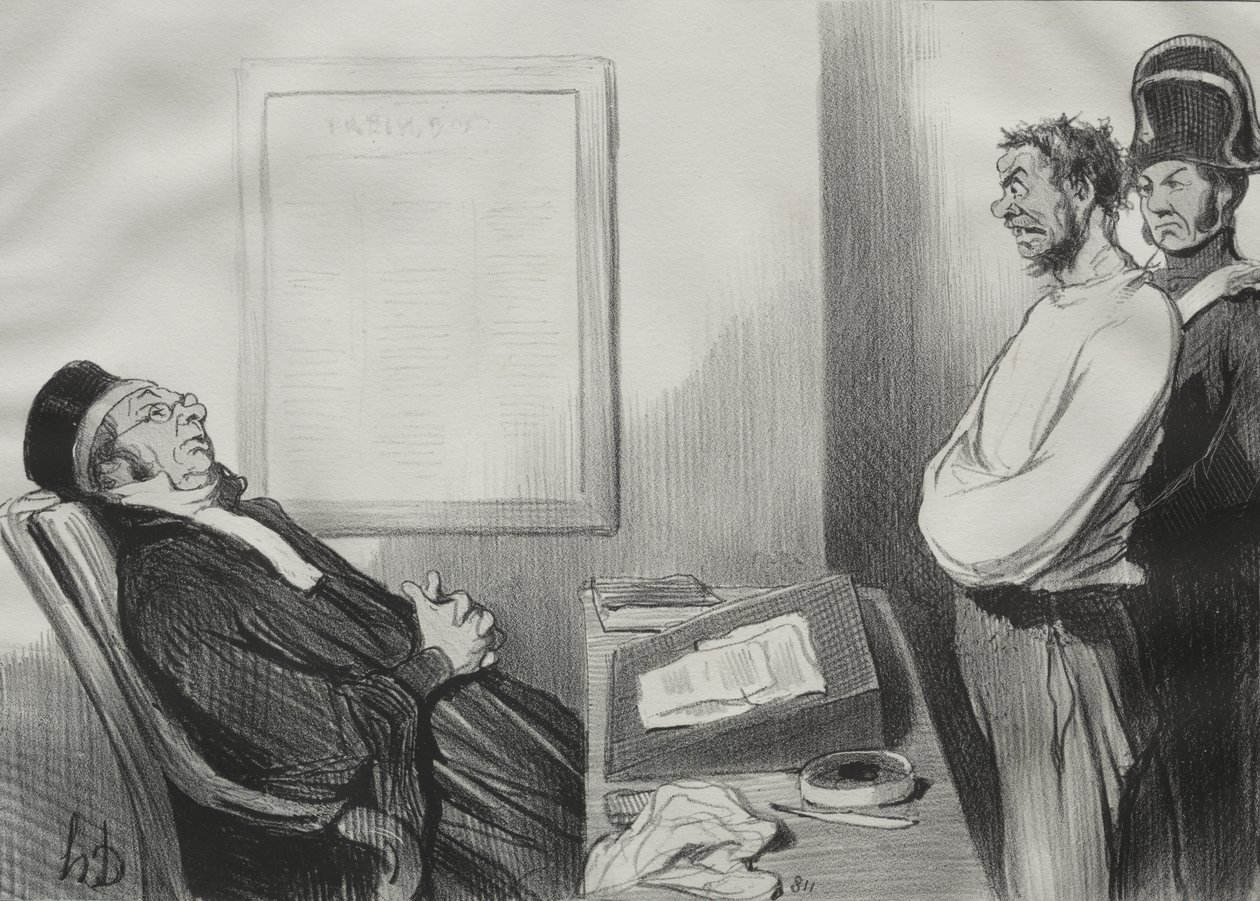 Tenías Hambre...Eso No Es Razón... de Honoré Daumier