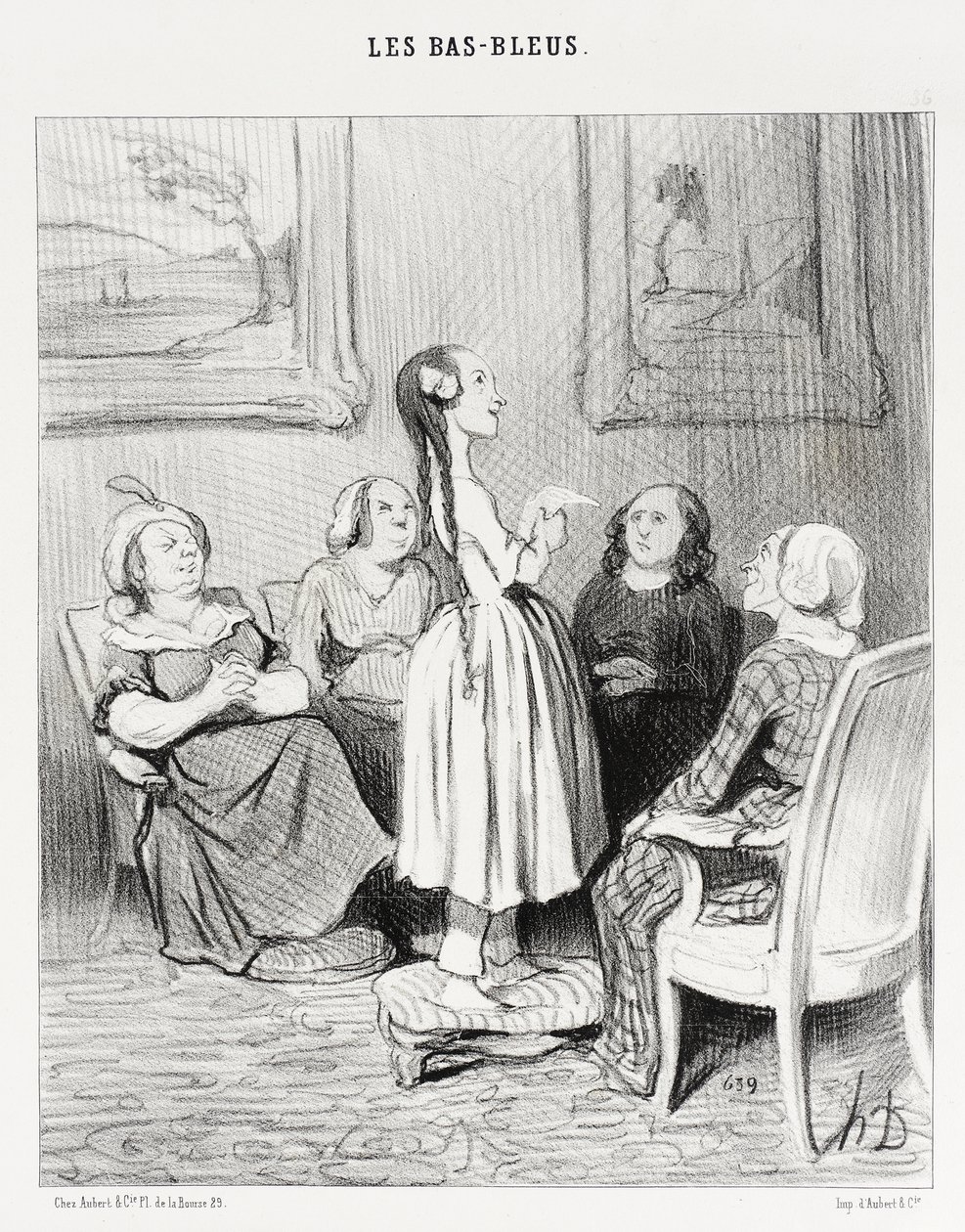 «...aunque tuvieran que maldecirme...» de Honoré Daumier