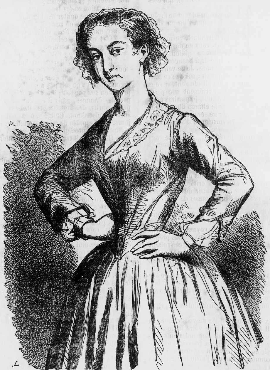 Ilustración de La prima Bette (La cousine Bette) de Honore de Balzac (1799-1850), edición francesa de Honore de Balzac