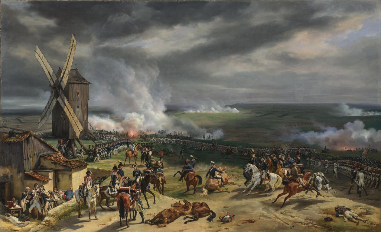 Batalla de Valmy de Emile Jean Horace Vernet