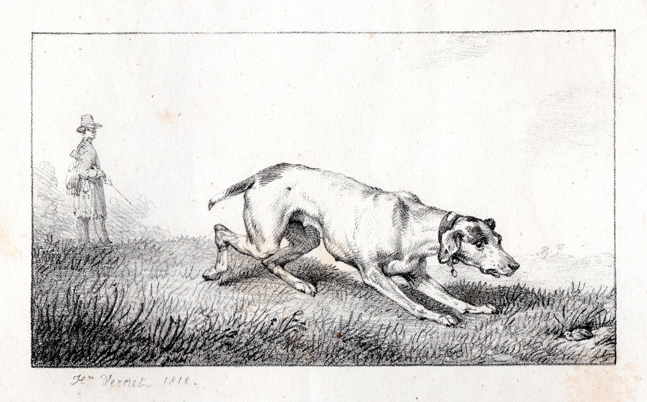 La caza de Emile Jean Horace Vernet