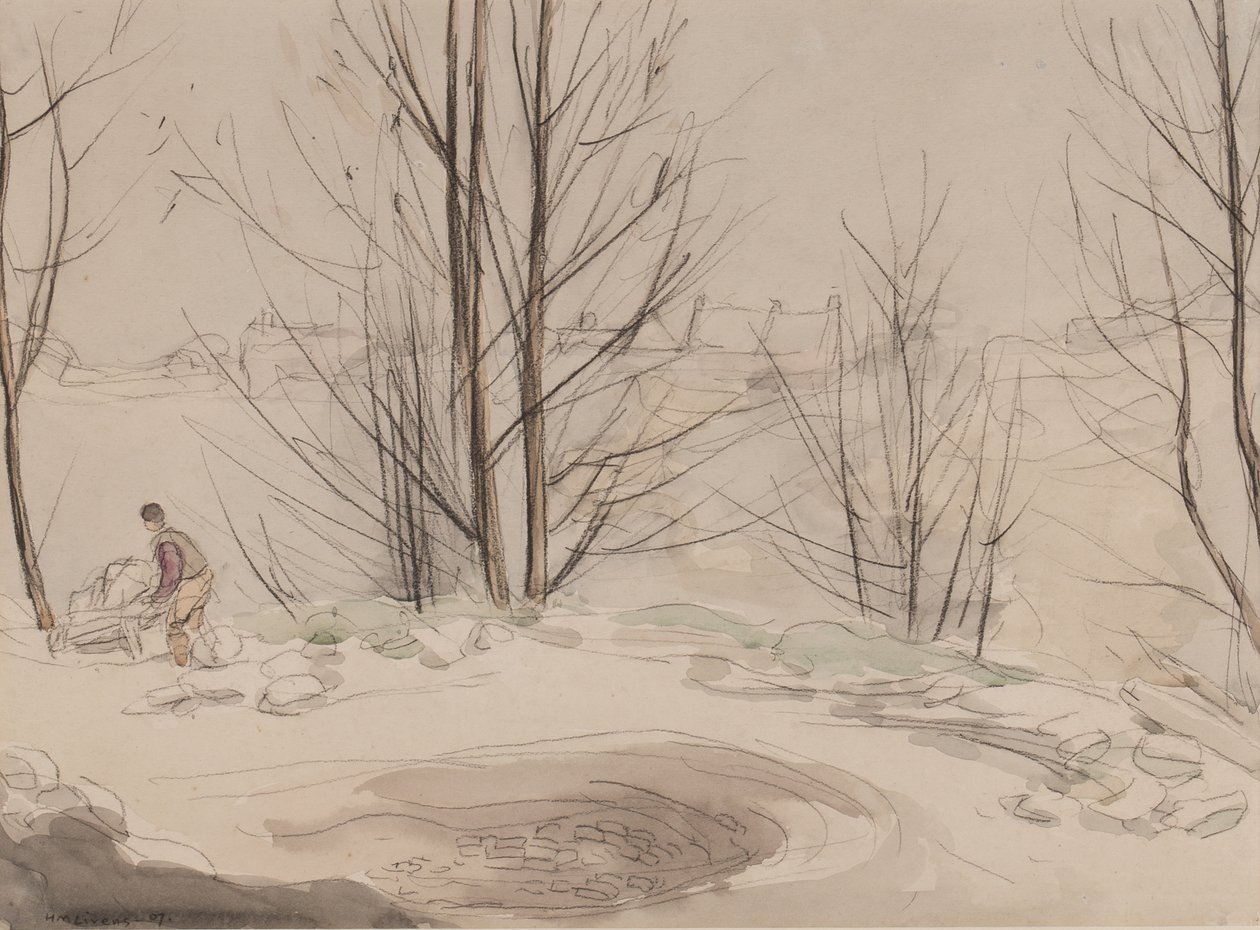 Cantera de Carshalton, 1907 de Horace Mann Livens