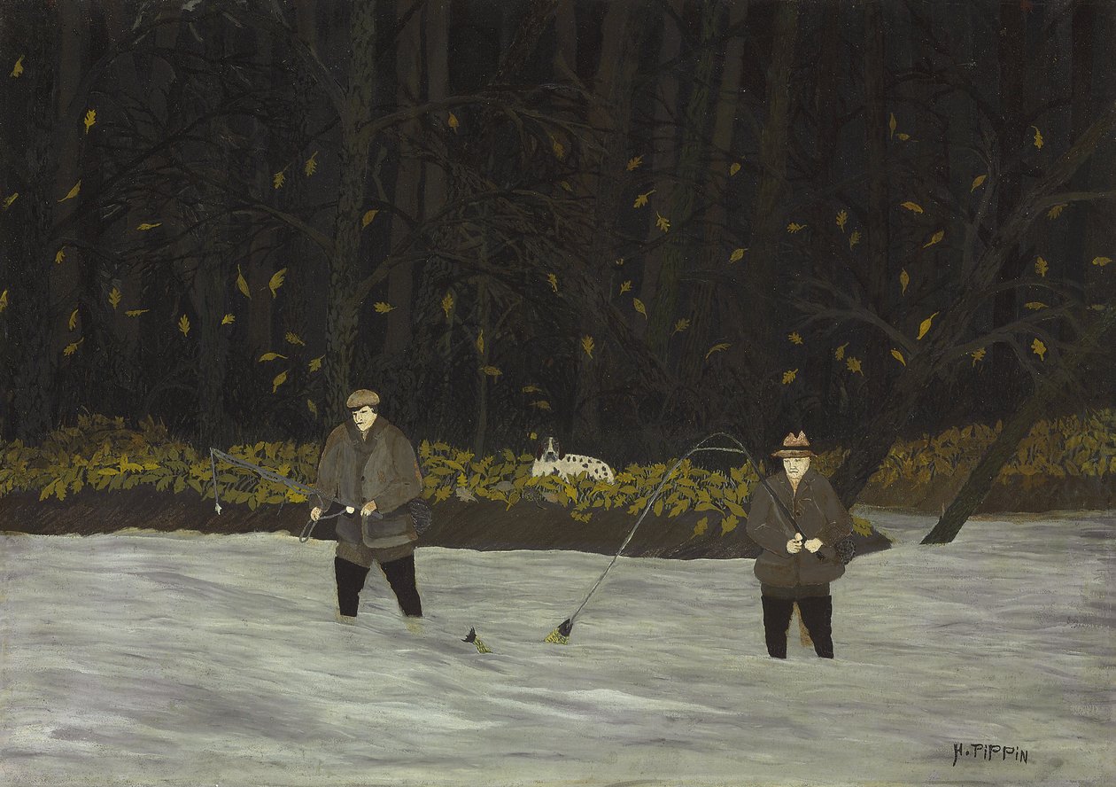 Pesca en el Brandywine: Principios del otoño de Horace Pippin