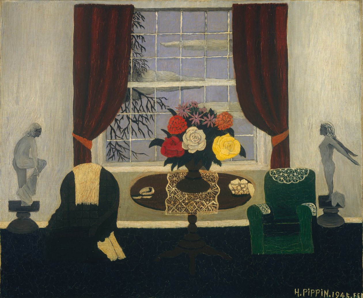 Interior victoriano I de Horace Pippin