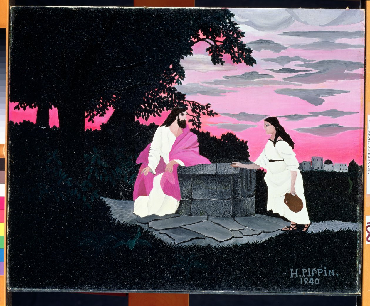 Mujer de Samaria de Horace Pippin