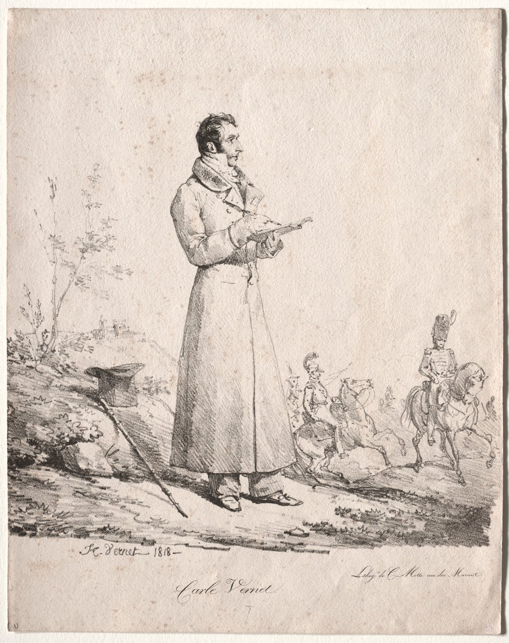 Antoine Charles Horace Vernet, llamado Carle de Emile Jean Horace Vernet