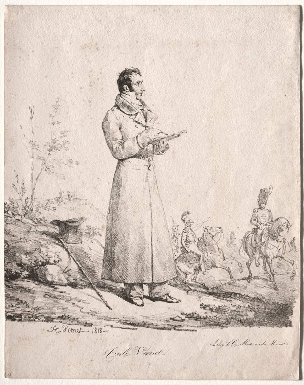 Antoine Charles Horace Vernet, llamado Carle de Emile Jean Horace Vernet