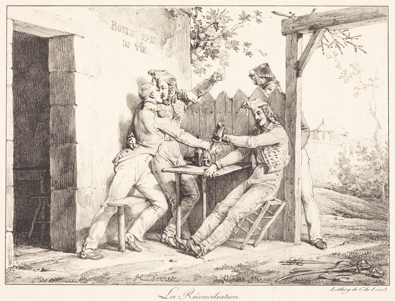 La reconciliación de Horace Vernet