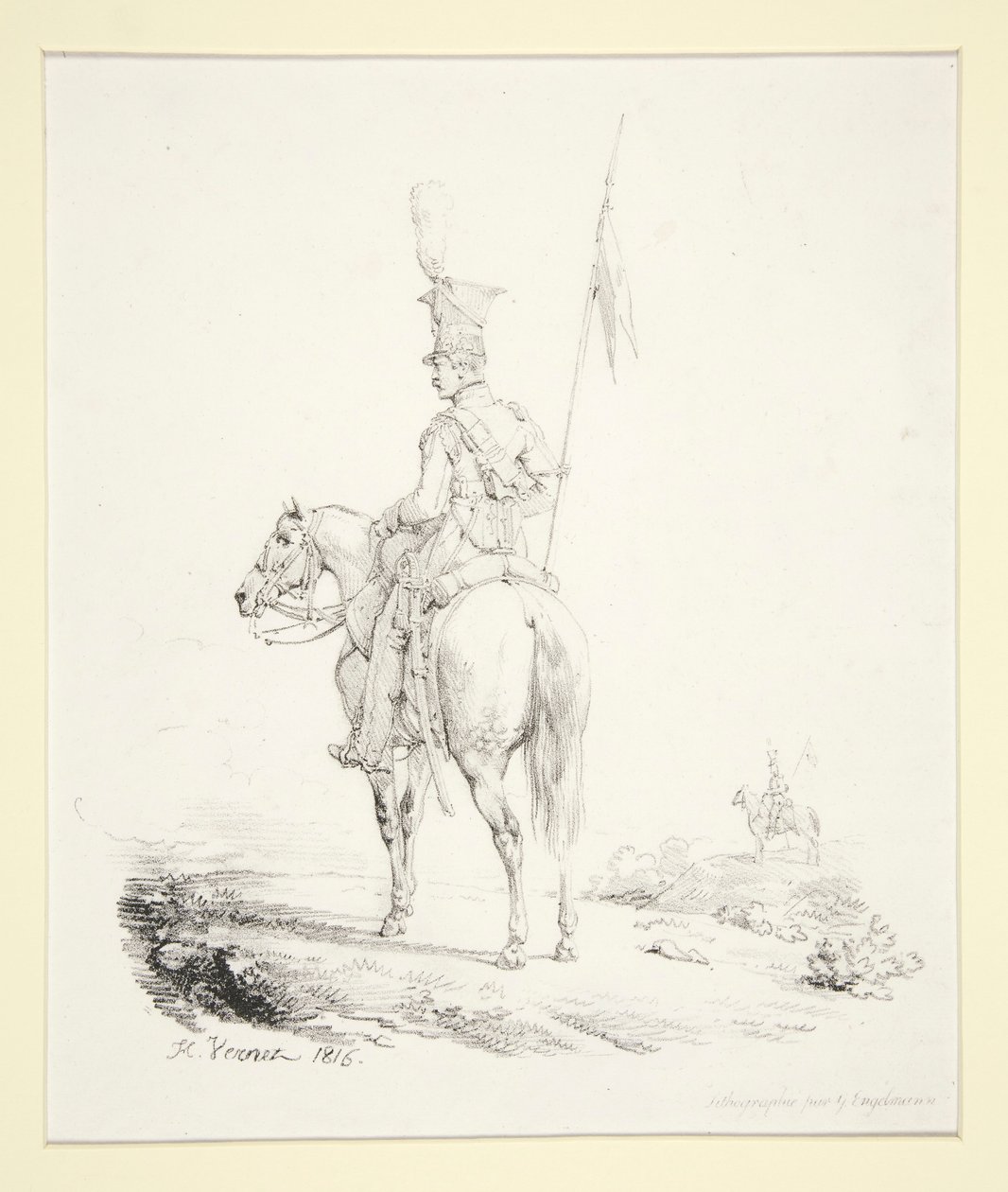Lancero destacado de Emile Jean Horace Vernet