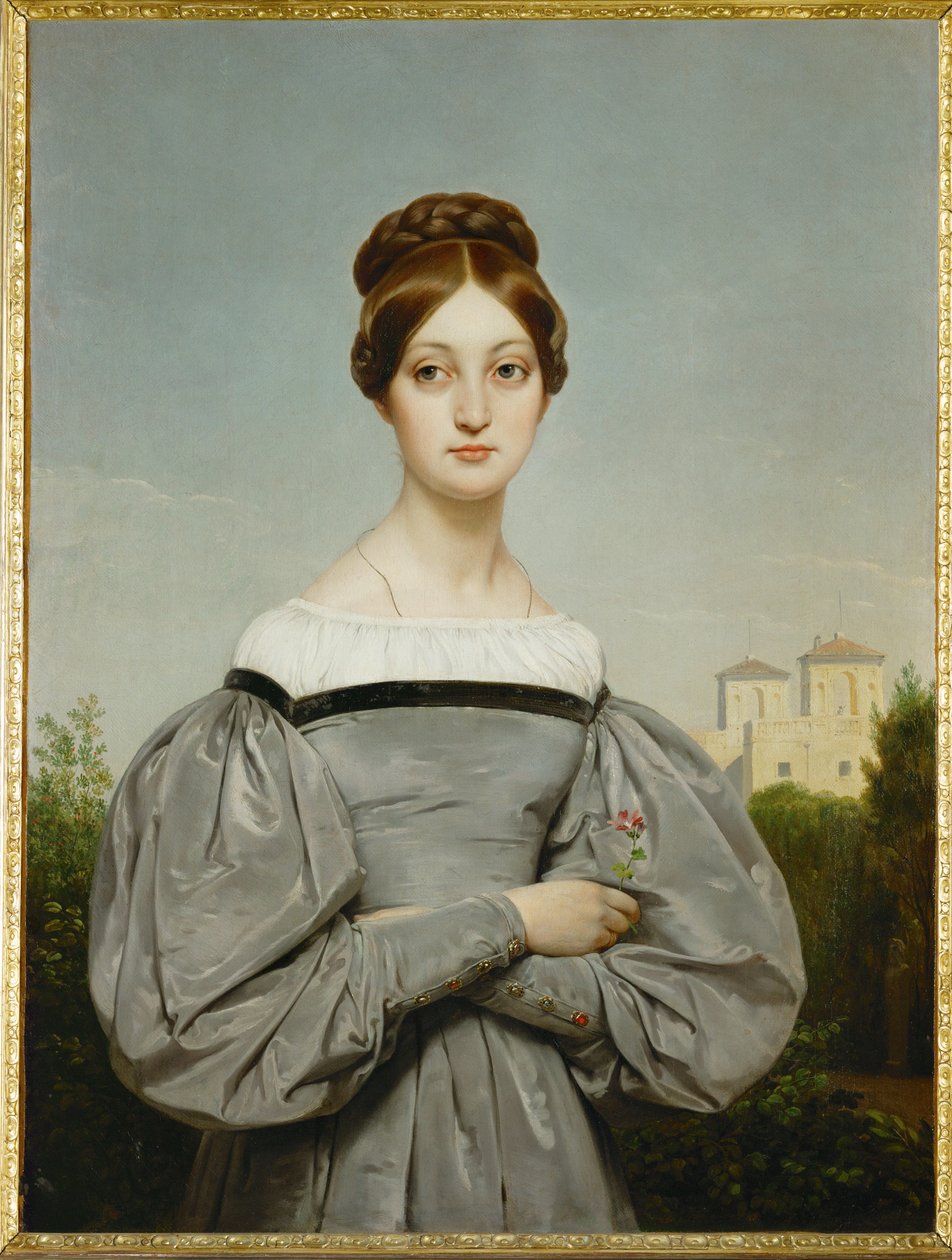 Louise Vernet, hija del artista ... de Horace Vernet