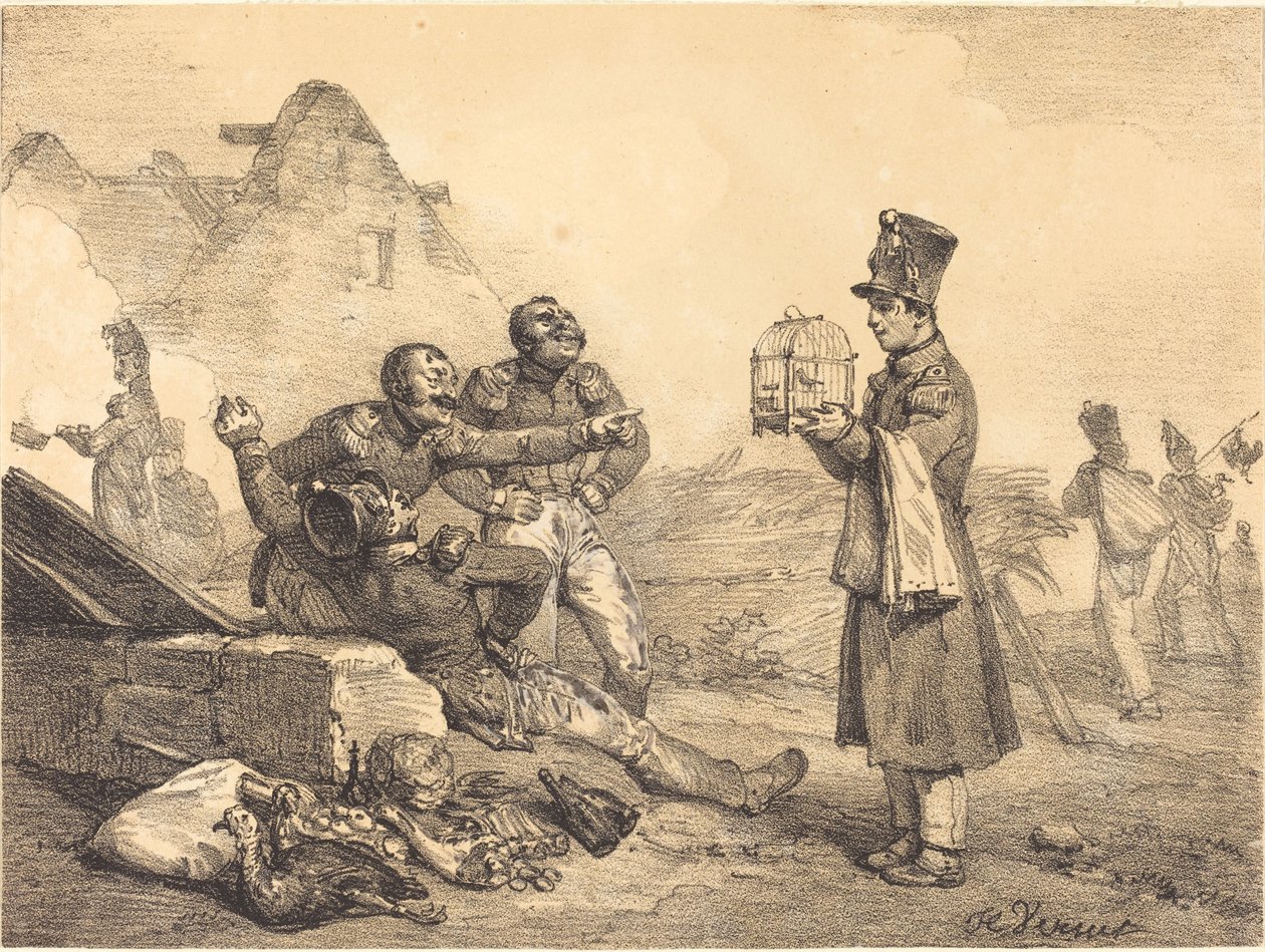 Mi Cabo, no pude tener más que esto de Emile Jean Horace Vernet