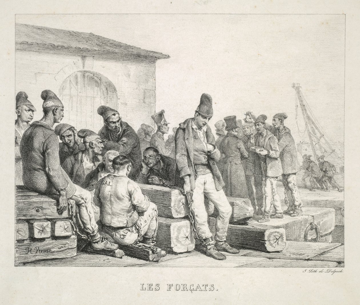 Los convictos de Horace Vernet