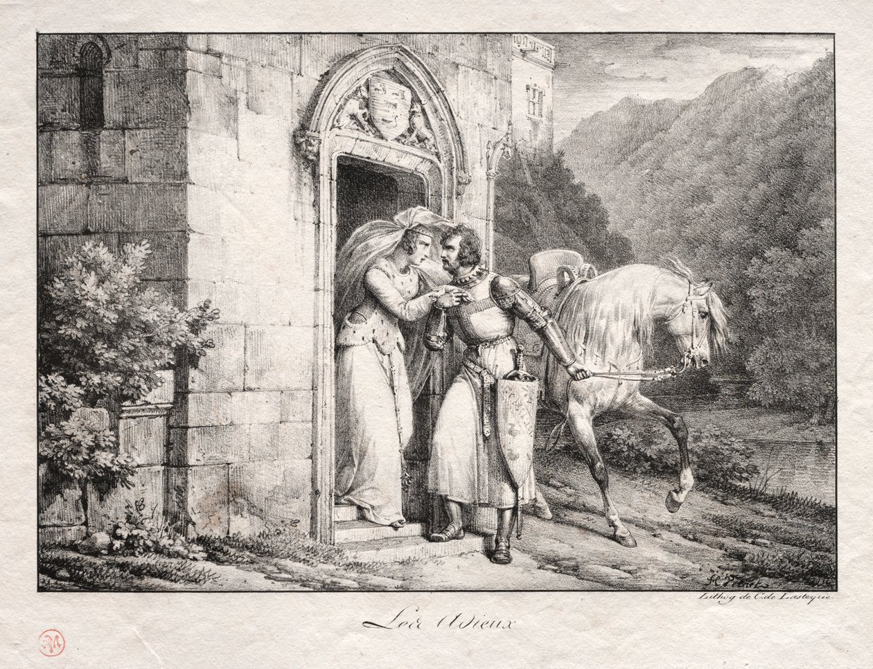 Las despedidas de Emile Jean Horace Vernet