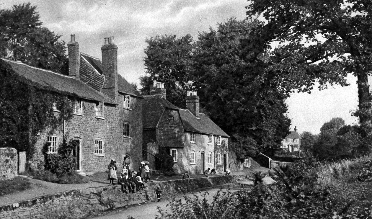 The Swan Inn, Fittleworth, Sussex, c. 1922 de Horace Walter Nicholls