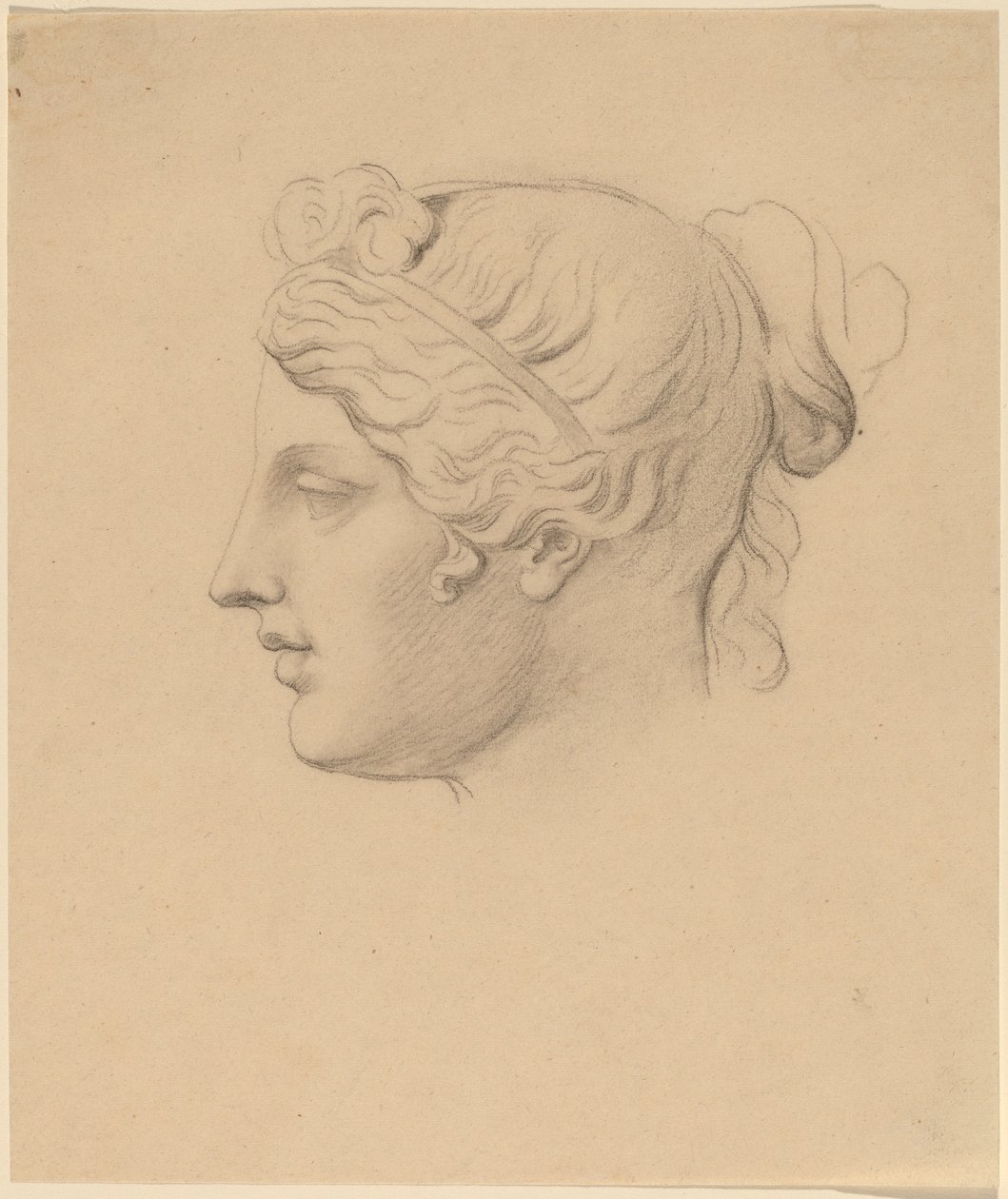 Cabeza Clásica en Perfil de Horatio Greenough