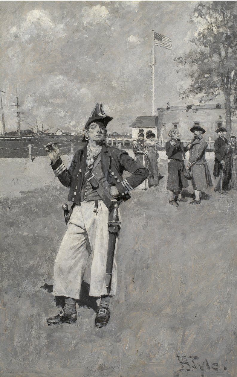 Un corsario en tierra de Howard Pyle