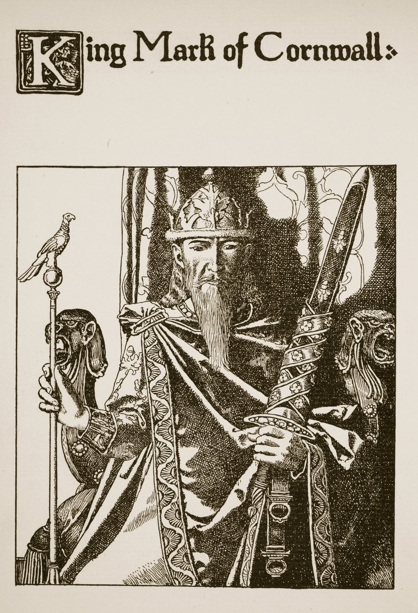 Rey Mark de Cornualles, ilustración de 