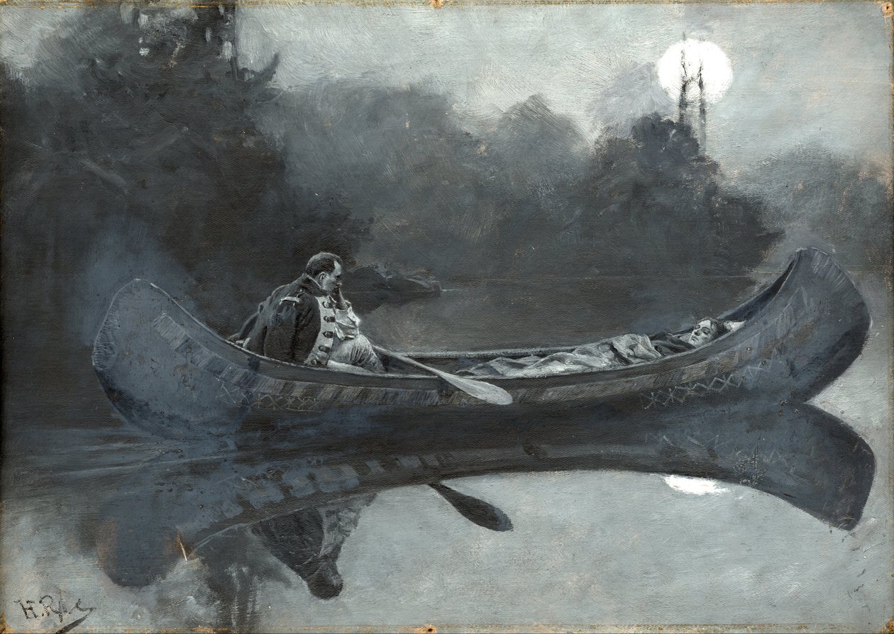 Mi odio hacia él parecía de repente haber tomado alas Un enemigo herido de Howard Pyle