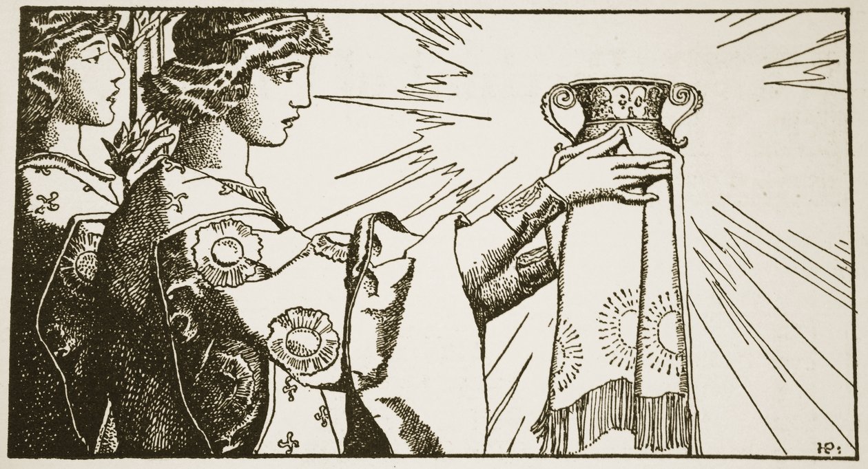 El Grial, ilustración de 