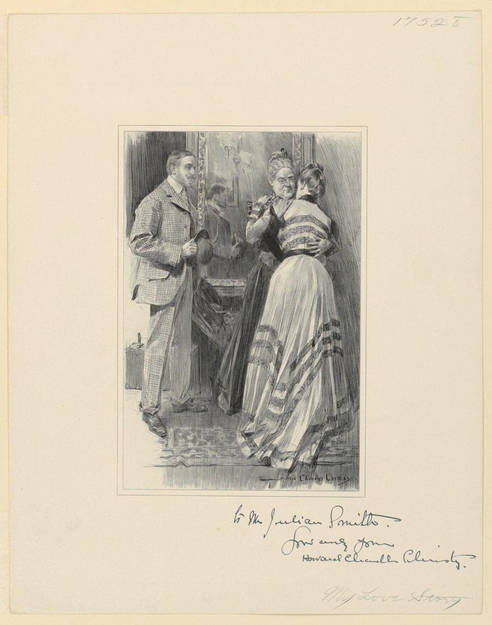 Me Quedé Sin Palabras en Mi Desconcierto de Howard Chandler Christy
