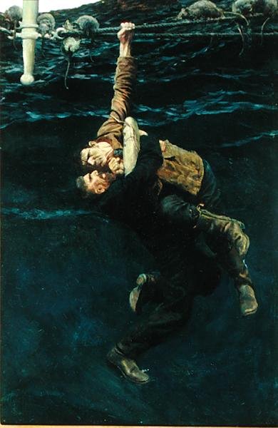 He Lost his Hold and Fell, Taking Me with him, de 