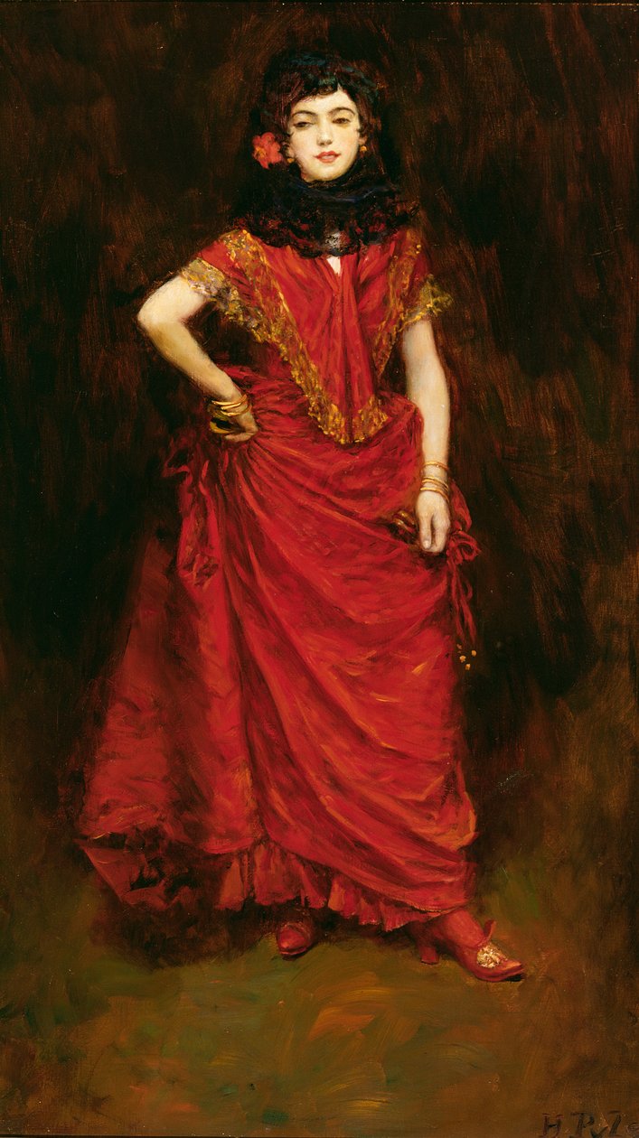 La bailarina, de "Lola" de Perceval Gibbon (1879-1926), publicado en Harper
