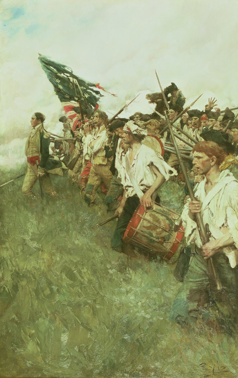 Los creadores de la nación, 1903 de Howard Pyle
