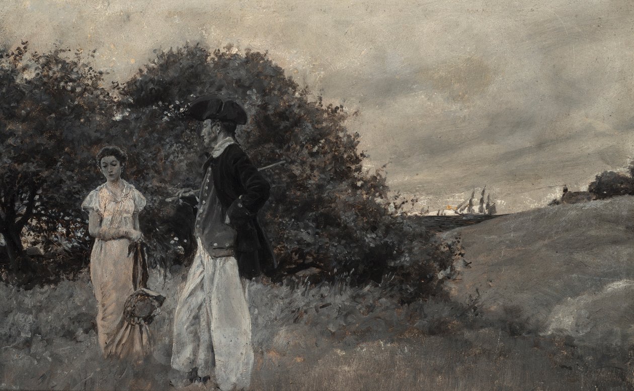 Sin título, de "Old Captain" de Myles Hemenway, publicado en Harper