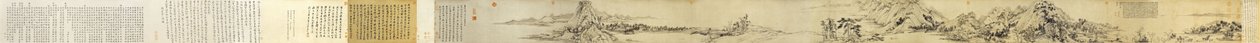 Viviendo en las montañas Fuchun (El pergamino del Maestro Wuyong) de Huang Gongwang