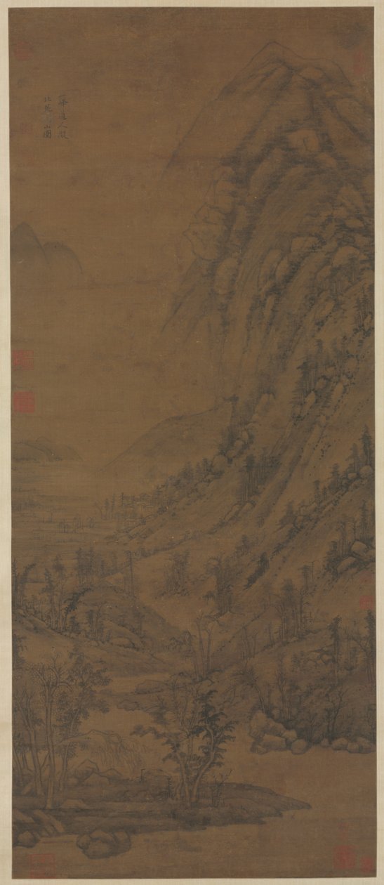 Montañas de Verano después de Dong Yuan [activo alrededor de 937-975 d.C.], 1290-1354 de Huang Gongwang