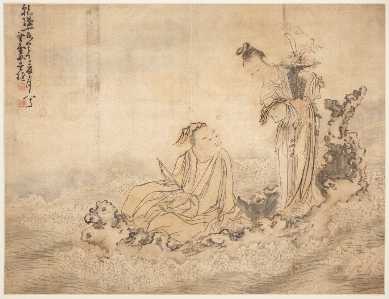 Paisajes y figuras: Figuras de Huang Shen