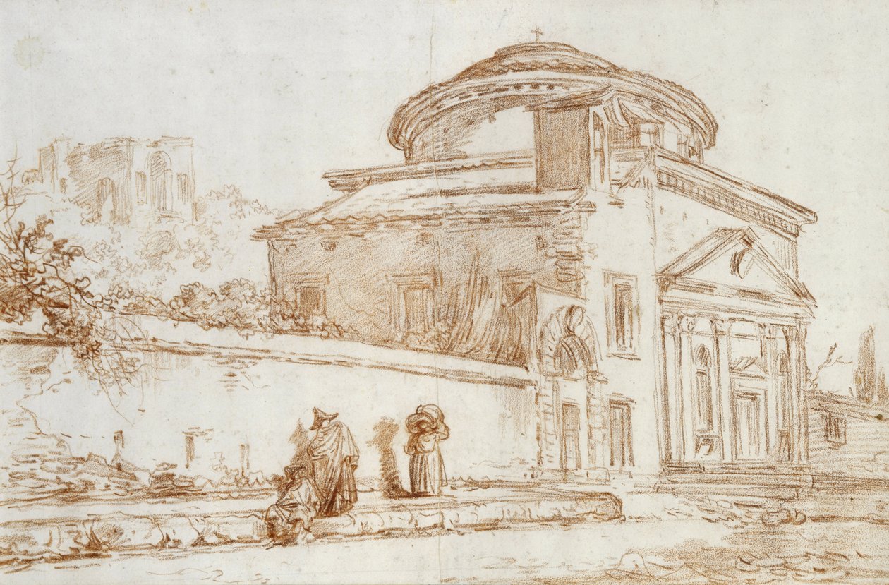 Villa Sacchetti, Roma de Hubert Robert