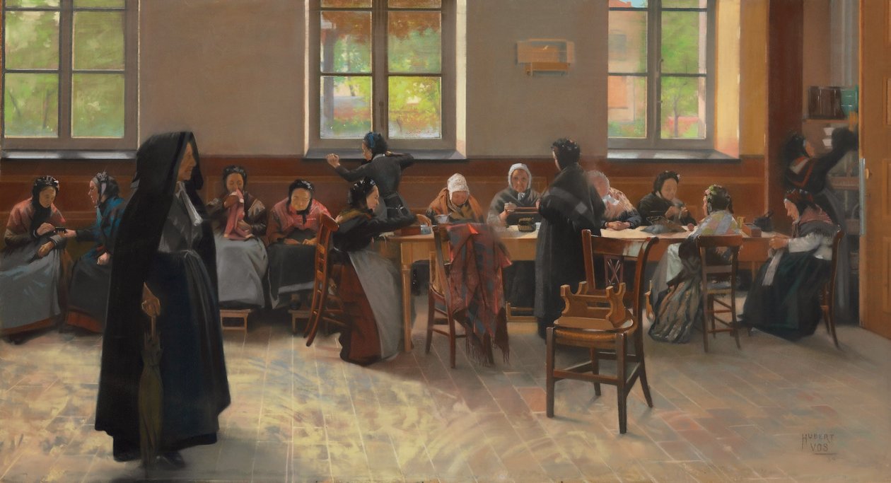 La sala de tejido de Hubert Vos