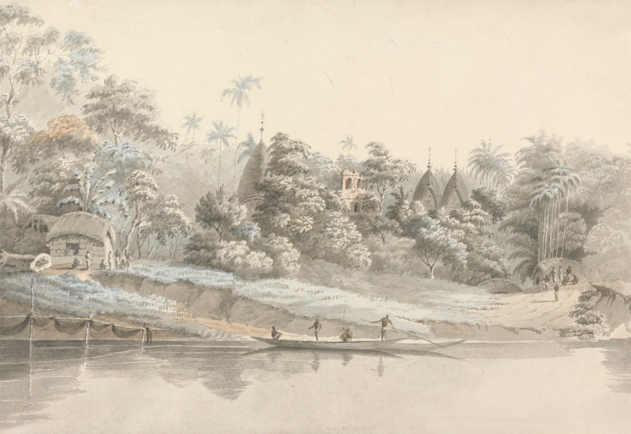 Pueblo de Colna (India) de Hubert Cornish
