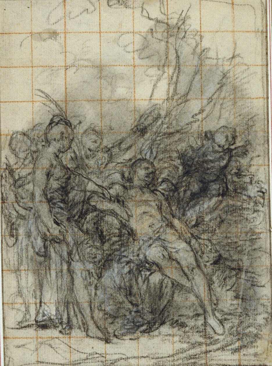 Muerte de Adonis (?) de Hubert Francois Gravelot