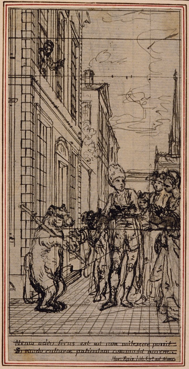 Estudio para la viñeta-frontal de la obra de Poncelet "Principes Generaux Pour Servir à l