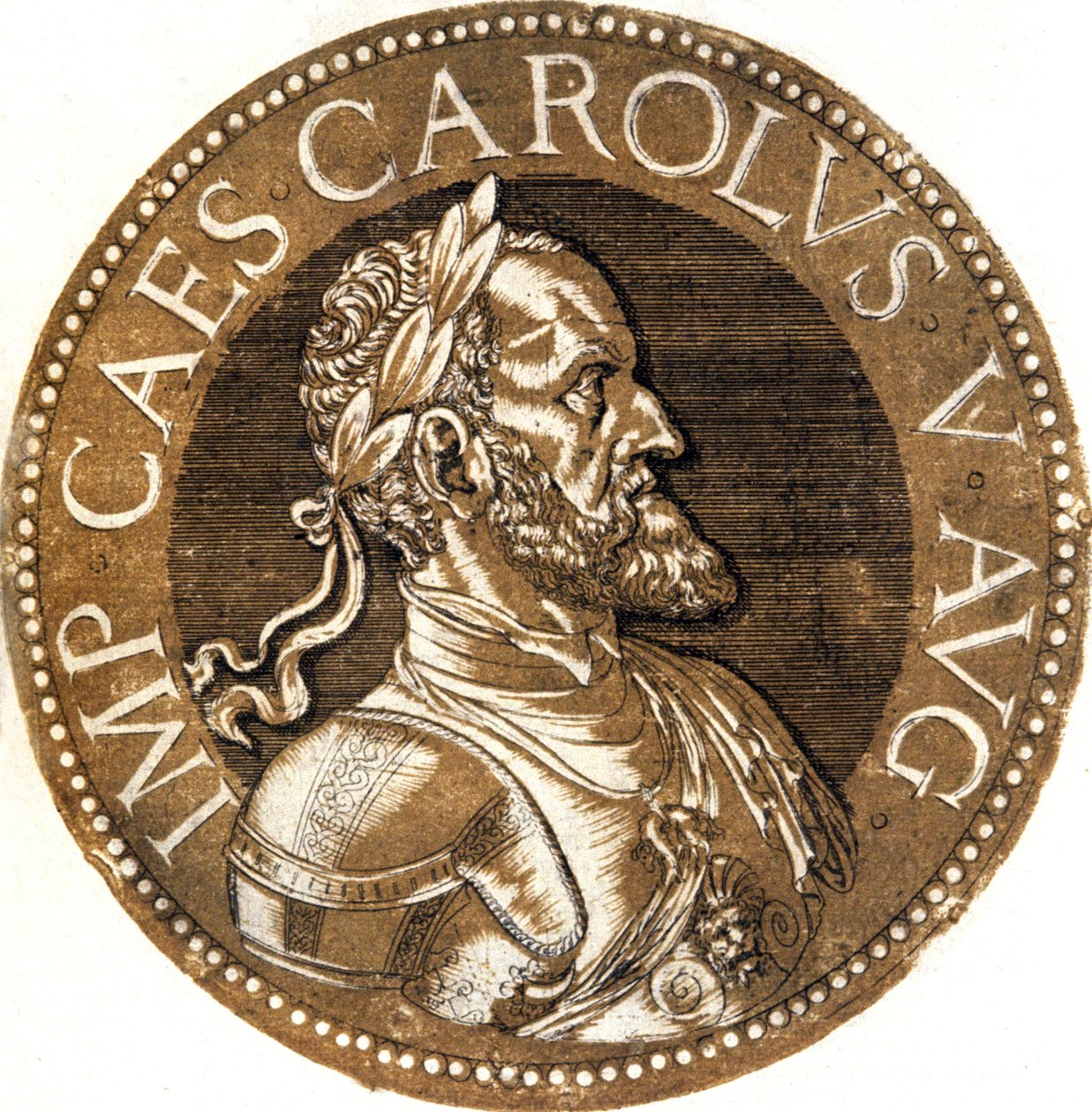 Carlos V, Emperador del Sacro Imperio Romano Germánico de Hubert Goltzius