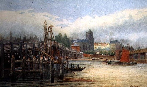 Viejo Puente de Putney de Hubert James Medlycott