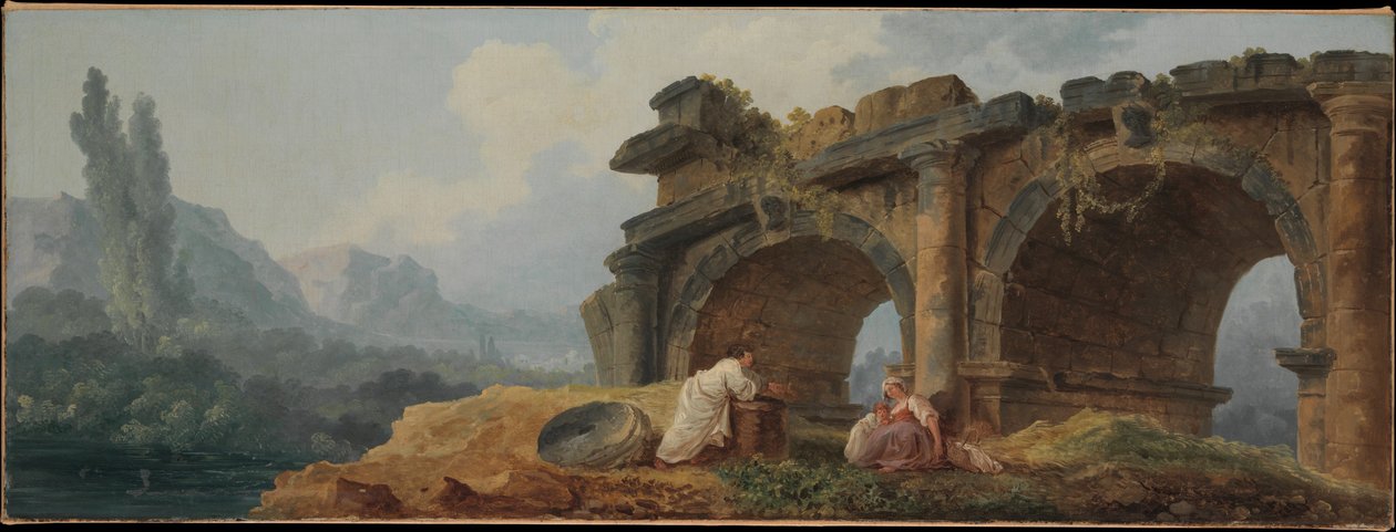 Arcos en ruinas de Hubert Robert