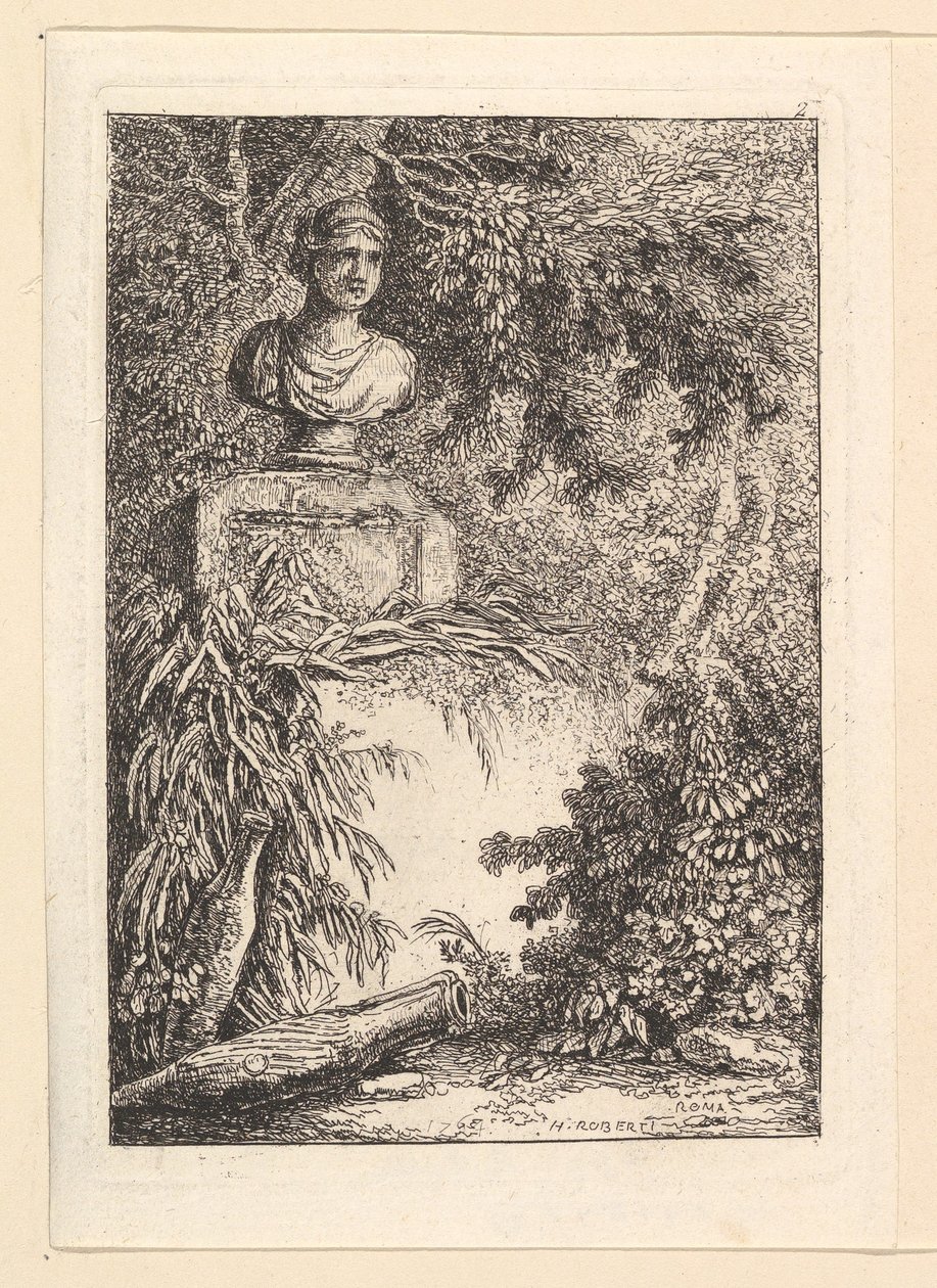 El Busto de Hubert Robert