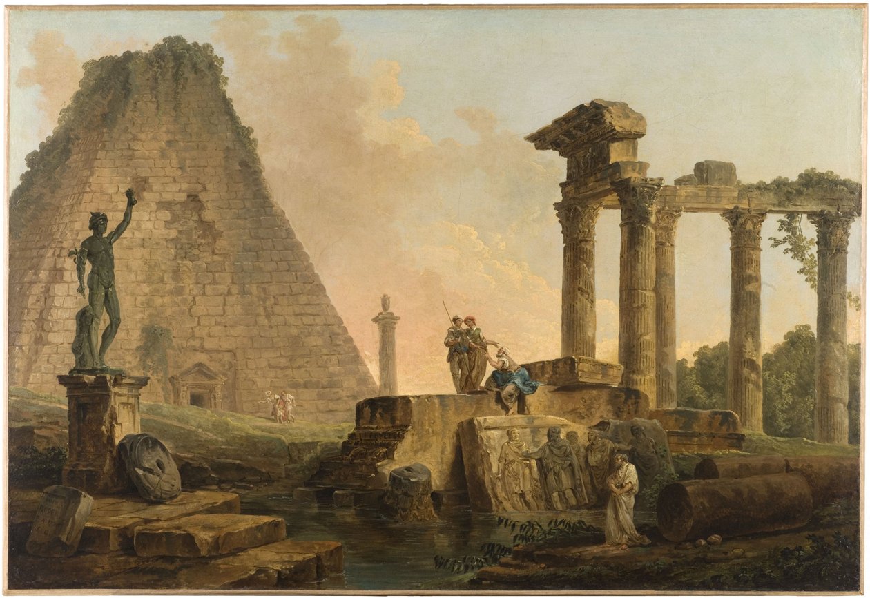 Ruinas romanas de Hubert Robert
