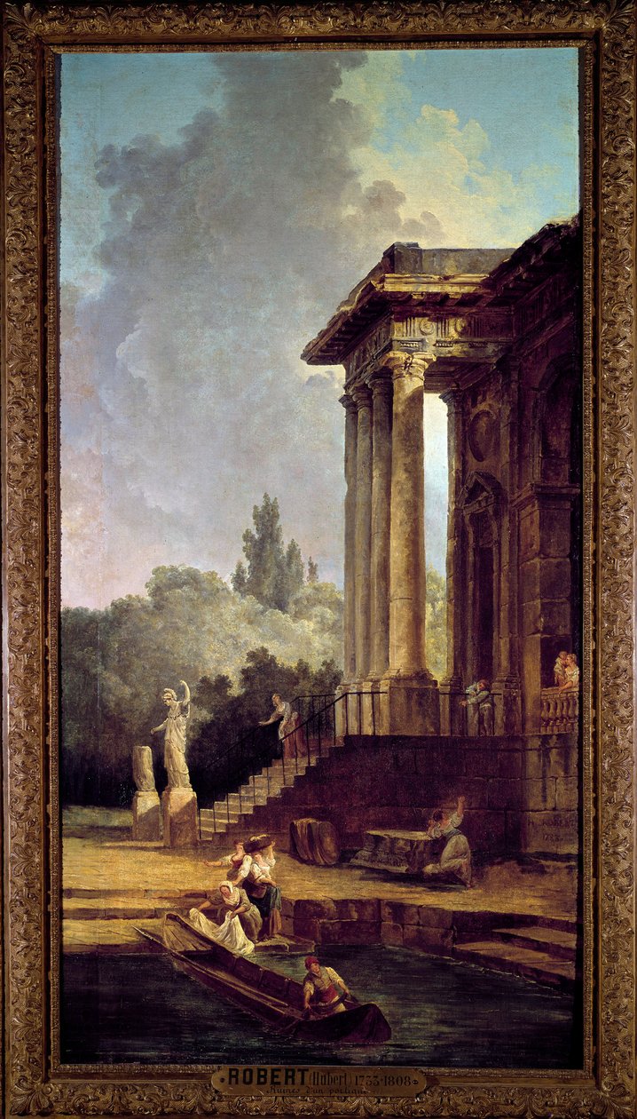 Ruinas de un pórtico de Hubert Robert