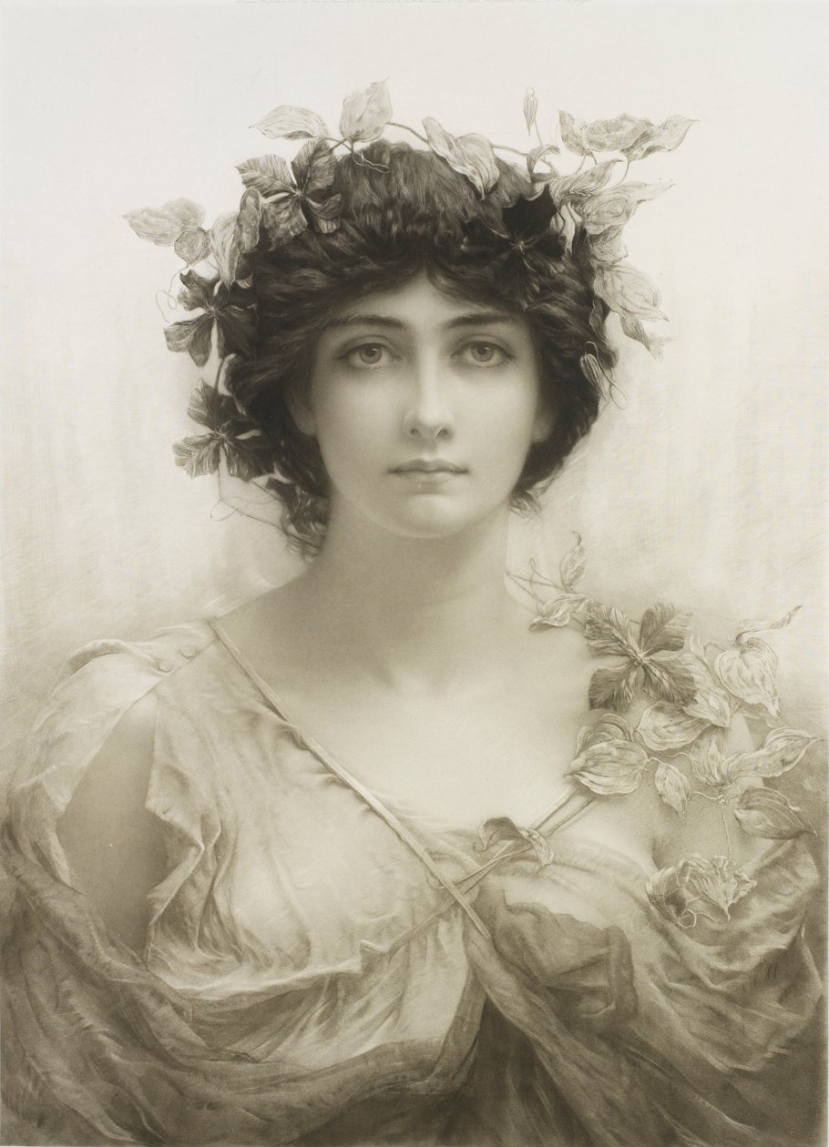 Clematis de Hubert von Herkomer